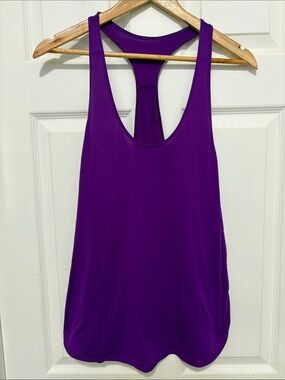 Lululemon Purple Lightweight Racerback Running Tank Top